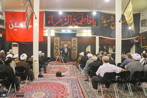 مراسم عزاداری ماه محرم در بیت آیت الله فاضل لنکرانی (ره) در قم