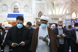 تجدید میثاق دبیرکل و کارکنان مجمع جهانی اهل بیت (ع) با آرمان های امام خمینی (س)‎‎