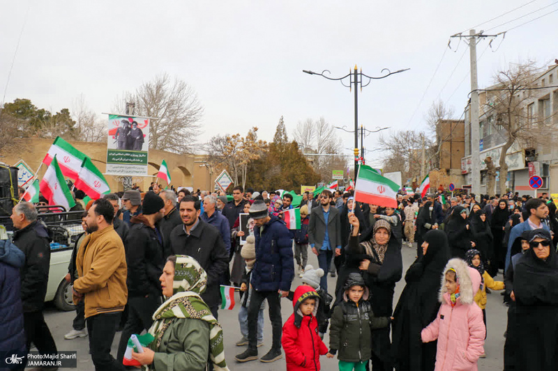 راهپیمایی 22 بهمن در خمین