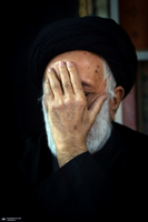 مراسم عزاداری شب شهادت حضرت فاطمه (س) در دارالزهرا (س)