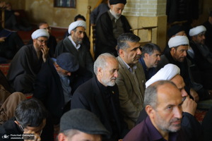 مراسم تشییع آیت الله موسوی تبریزی (ره)