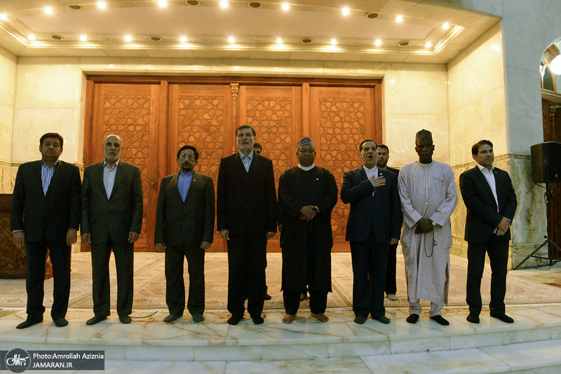 ادای احترام دبیرکل اوپک نسبت به مقام شامخ امام خمینی(س)