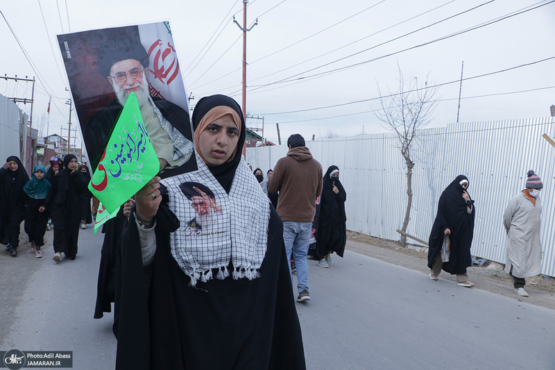 راهپیمایی کشمیری ها به مناسبت میلاد امام زمان (عج)