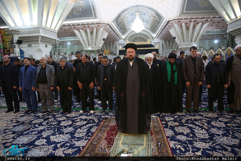 مراسم عزاداری شام غریبان در حرم مطهر حضرت امام خمینی(س) 