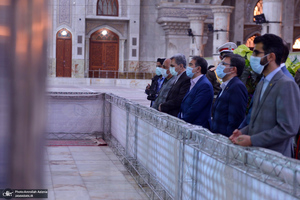 تجدید میثاق اعضای شورای عالی و هیات رئیسه سازمان نظام پرستاری با آرمان های امام خمینی(س)