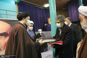 مراسم تکریم و معارفه سرپرست جدید موسسه تنظیم و نشر آثار امام خمینی(س)