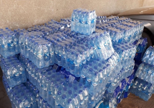 ارسال 40 هزار بطری آب معدنی به عراق
