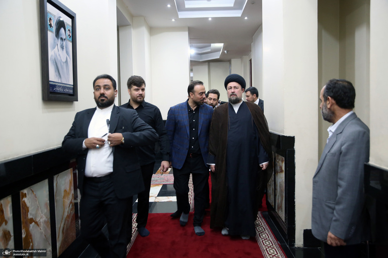 نماز و تشییع حاج علی اکبرشفیعی در حرم مطهر امام خمینی (س)