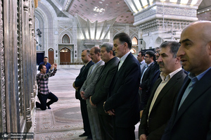 تجدید میثاق رئیس و کارکنان سازمان بهزیستی با آرمان های حضرت امام خمینی (س)