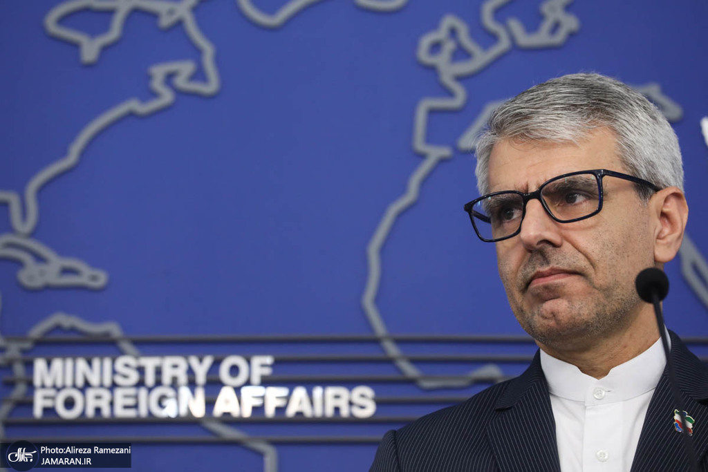 سخنگوی وزارت خارجه در جزیره هرمز  + عکس