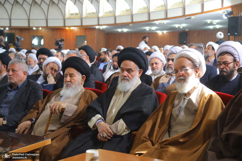 مراسم رونمایی از مجموعه 80 جلدی تفسیر «تسنیم» اثر آیت‌الله العظمی جوادی آملی