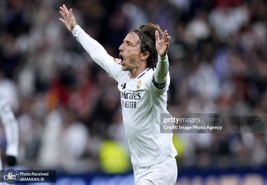 ویدیوی سوپرگل حسرت انگیز لوکا مودریچ برای رئال مادرید