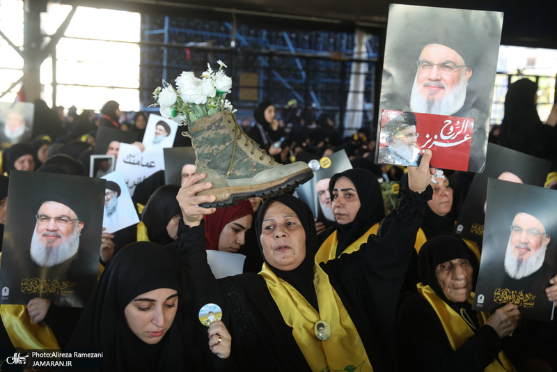 مراسم اولین سالگرد شهادت سید حسن نصرالله-1