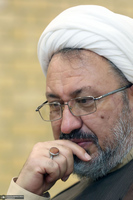 دیدار سرپرست موسسه تنظیم و نشر آثار امام خمینی(ره) با نماینده آیت الله العظمی سیستانی در قم / شهرستانی