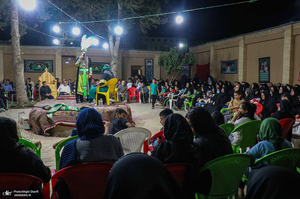 آخرین شب مجلس تعزیه خوانی در بیت تاریخی حضرت امام خمینی (س) در خمین