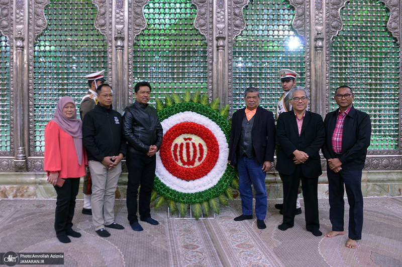 ادای احترام وزیر کشاورزی و امنیت غذایی کشور مالزی به مقام شامخ بنیانگذار جمهوری اسلامی ایران