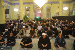 مراسم بزرگداشت همسر مرحوم آیت الله سید حسن طاهری خرم آبادی 