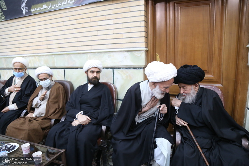 مراسم بزرگداشت همسر مرحوم آیت الله العظمی فاضل لنکرانی (ره)