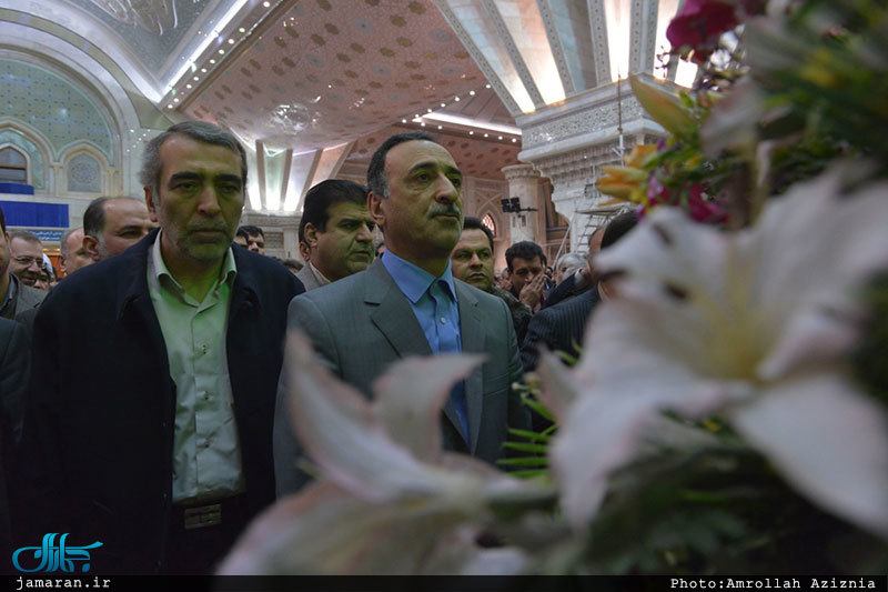 تجديد ميثاق وزير آموزش و پرورش، دانش آموزان و فرهنگيان با آرمان های حضرت امام(س)