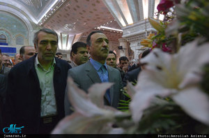 تجديد ميثاق وزير آموزش و پرورش، دانش آموزان و فرهنگيان با آرمان های حضرت امام(س)