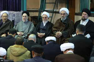 مراسم ختم مرحوم حجت الاسلام و المسلمین صالحی منش در حسینیه جماران