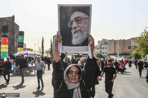 مراسم تشییع شهدای جنگ تحمیلی رژیم صهیونیستی در تهران-7