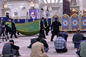 مراسم دعای ندبه در حرم مطهر امام خمینی (س)