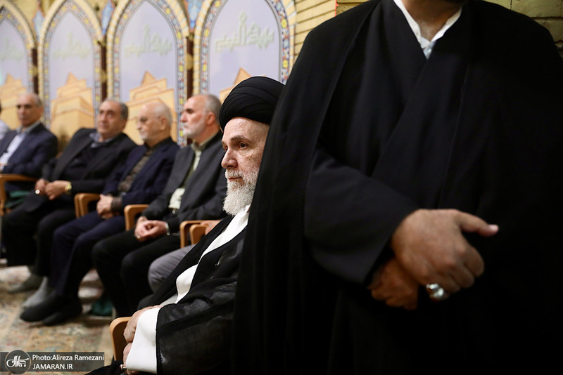 مراسم ختم همسر آیت الله سید علی سیستانی
