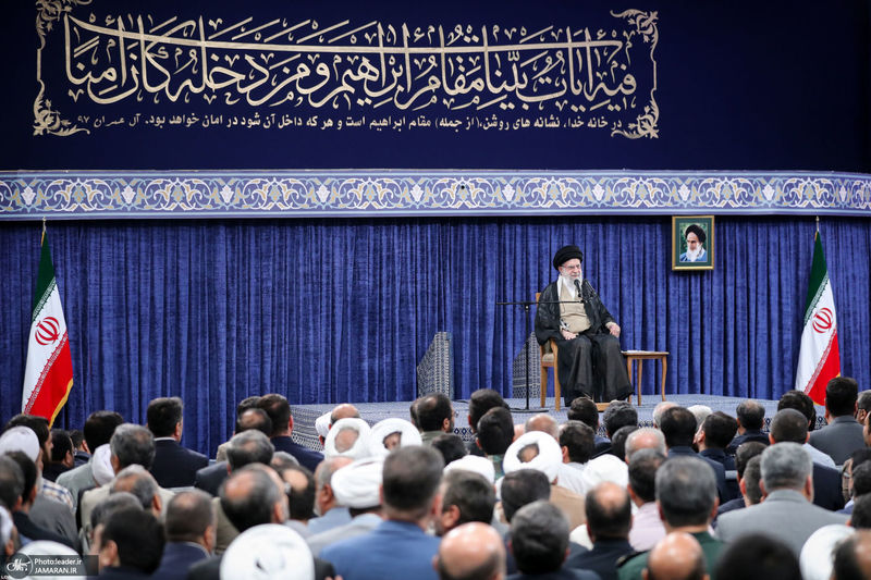 دیدار کارگزاران حج با رهبر معظم انقلاب