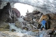 ورود گردشگران به غار یخی چما  کوهرنگ ممنوع شد