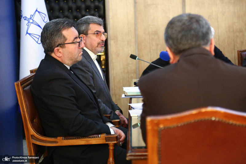 نشست خبری مشترک سخنگوی قوه قضاییه و  رئیس سازمان ثبت اسناد و املاک کشور