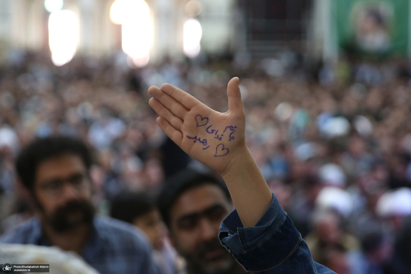 حضور شخصیت‌های سیاسی و مسئولان کشوری و لشکری در مراسم سالگرد ارتحال حضرت امام خمینی (س) -3