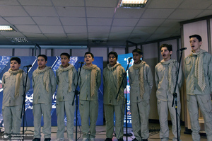 سومین جشنواره سرود فجر بسیج استان تهران در حرم مطهر امام خمینی (س)