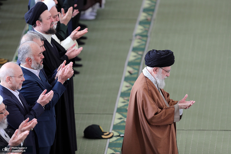 اقامه نماز عید سعید فطر به امامت رهبر معظم انقلاب