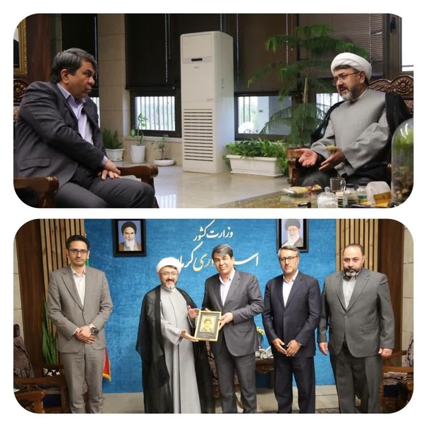 تأکید بر توسعه همکاری‌ها در دیدار رئیس مؤسسه تنظیم و نشر آثار امام خمینی (ره) با استاندار کرمان