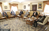 دیدار مدیران ارشد سازمان بهشت زهرا(س) با آیت الله محمدی ری شهری