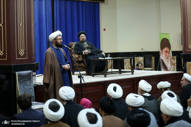 دیدار جمعی از مهاجرین افغانستانی در ایران با سید حسن خمینی