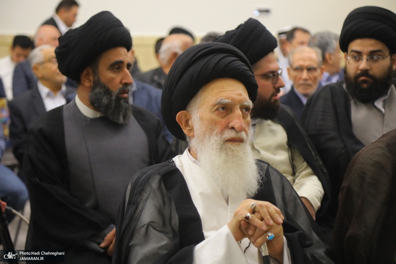 مراسم افتتاح حسینیه آیت الله العظمی بروجردی (ره) در شهر سامرا