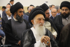 مراسم افتتاح حسینیه آیت الله العظمی بروجردی (ره) در شهر سامرا