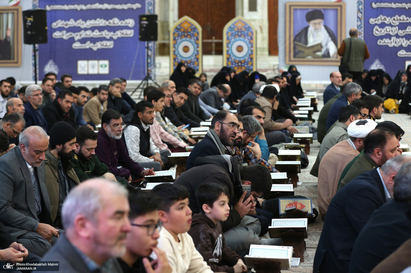 آیین افتتاحیه مرکز فعالیت‌های قرآنی در حرم مطهر حضرت امام خمینی (س)