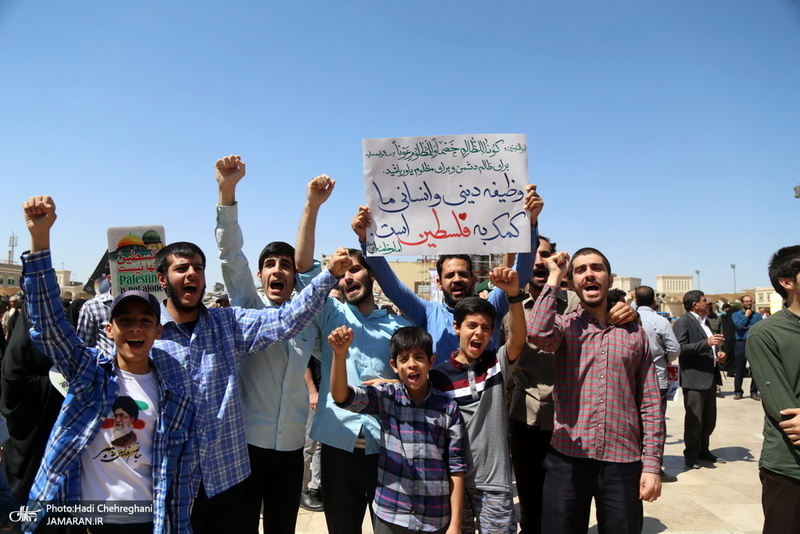 راهپیمایی باشکوه روز جهانی قدس در قم - 6