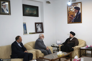 دیدار رئیس کمیته امداد امام خمینی با سید حسن خمینی