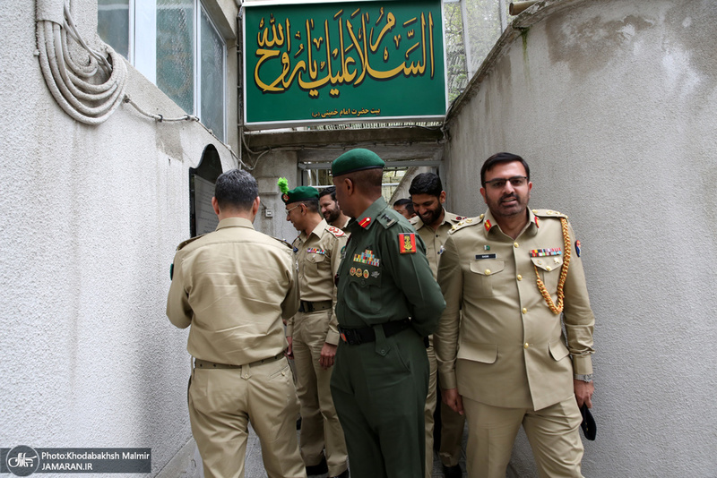 بازدید جمعی از اساتید و دانشجویان دانشگاه دفاع ملی پاکستان از جماران