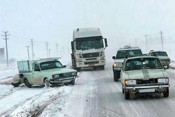 آخرین وضعیت راه‌های خراسان‌رضوی  ممنوعیت تردد کامیون‌ها در محور قوچان-درگز