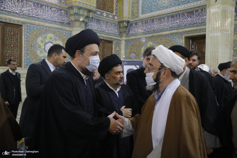 مراسم بزرگداشت آیت الله موسوی بجنوردی (ره) در قم - 1