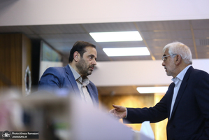 جلسه مشترک نمایندگان مجلس دوازدهم با سعید جلیلی