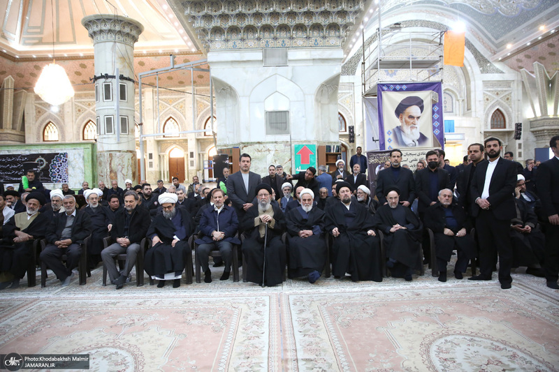 مراسم تشییع و خاکسپاری آیت الله موسوی بجنوردی (ره) -4