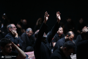 مراسم عاشورای حسینی در مدرسه عالی شهید مطهری