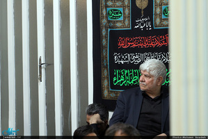 عزاداری شب شهادت حضرت فاطمه(س) در محضر استاد امجد