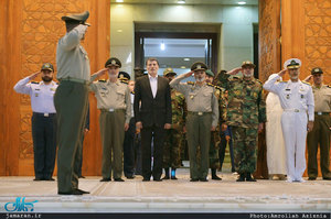 تجدید میثاق فرماندهان عالی رتبه ارتش جمهوری اسلامی ایران با آرمان حضرت امام